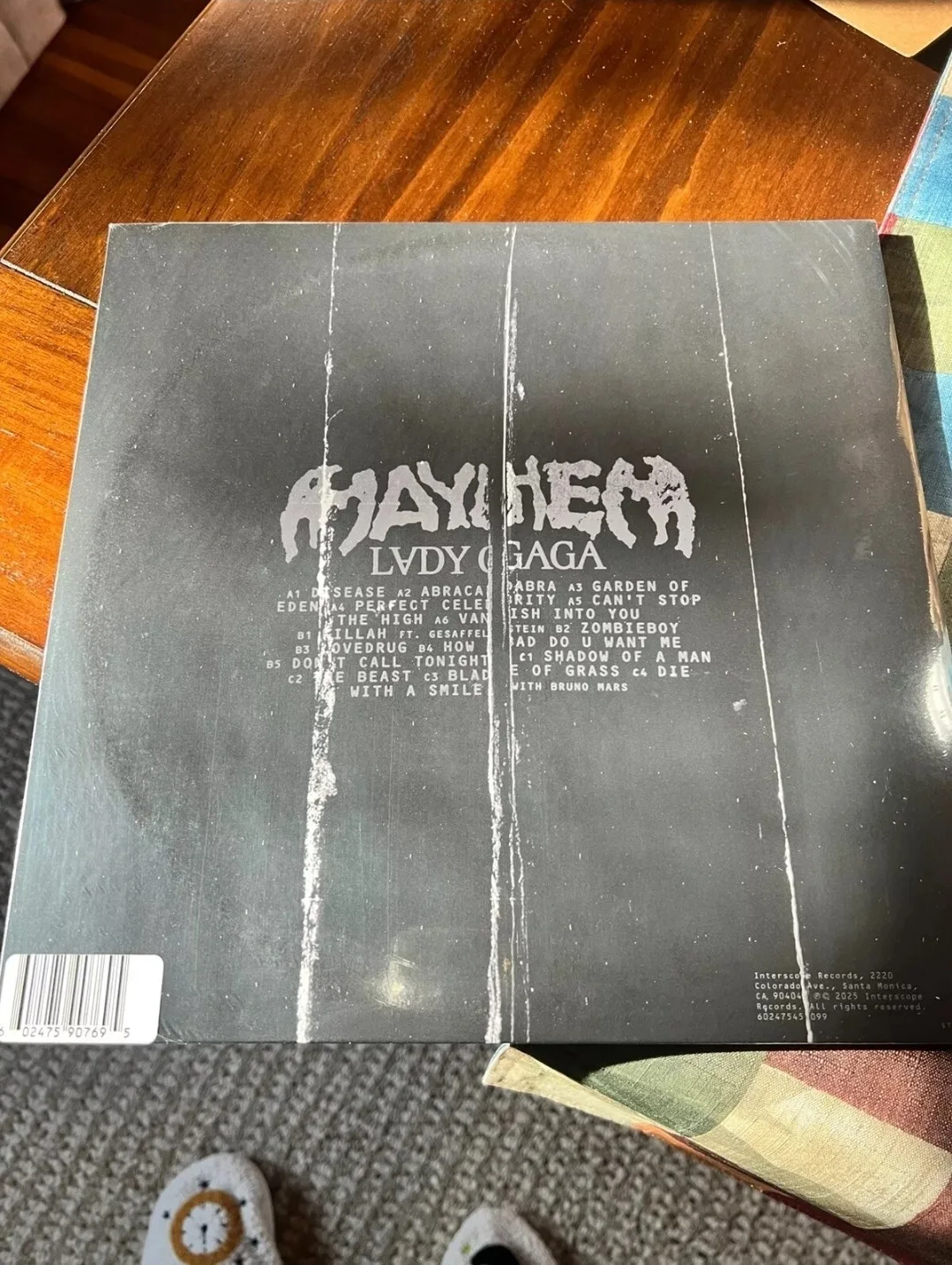 2 SIGNED Lady Gaga Vinyls MAYHEM Alternate 2LP And Heavy Weight Vinyl New SEALED, изображение 3