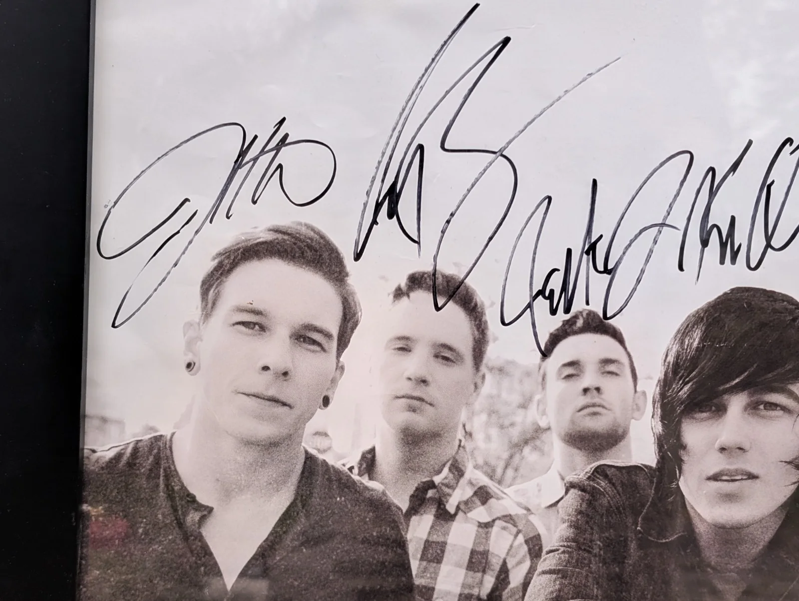 Sleeping With Sirens signed autograph 24x18 poster, image 2
