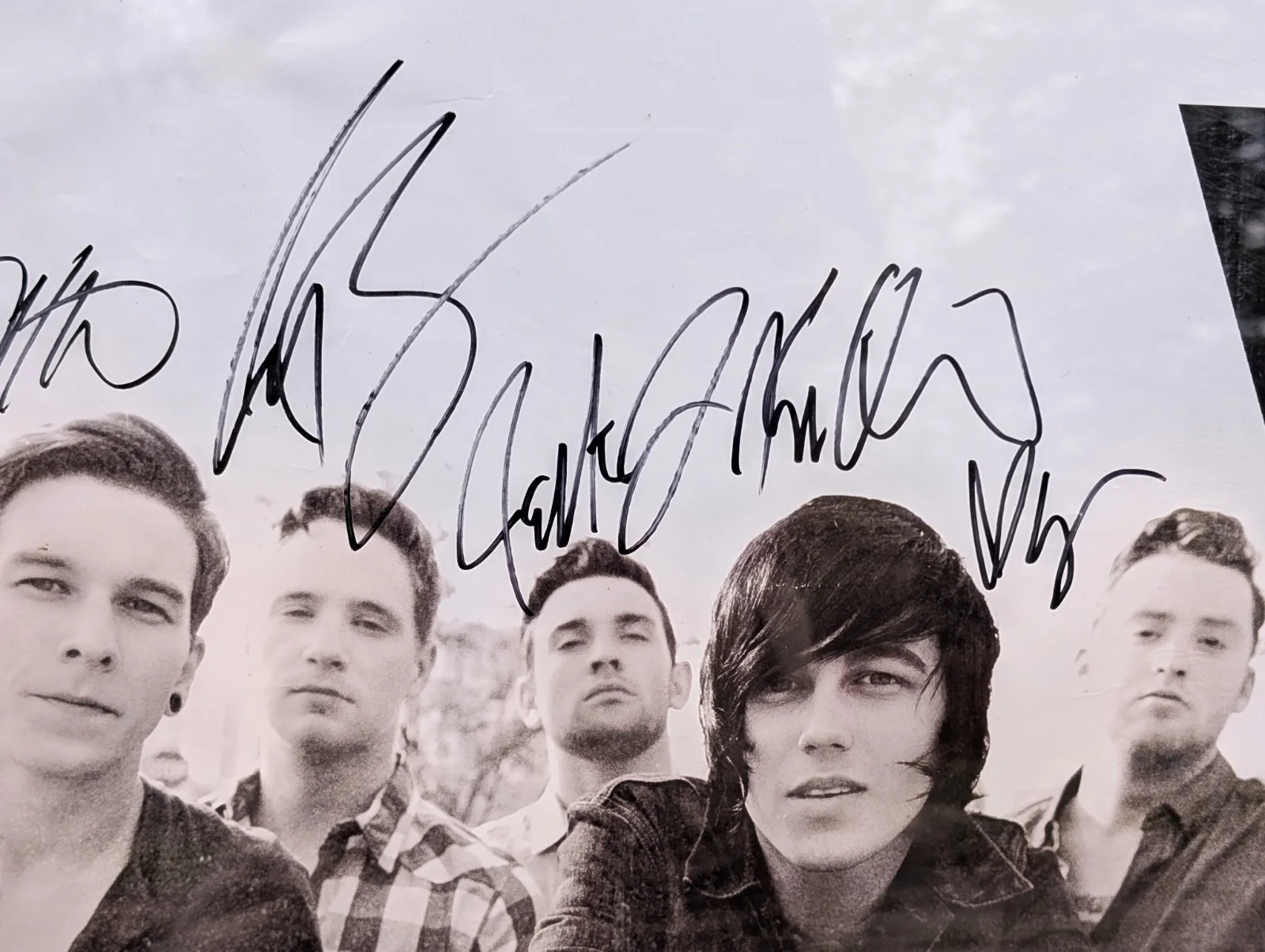 Sleeping With Sirens signed autograph 24x18 poster, image 3