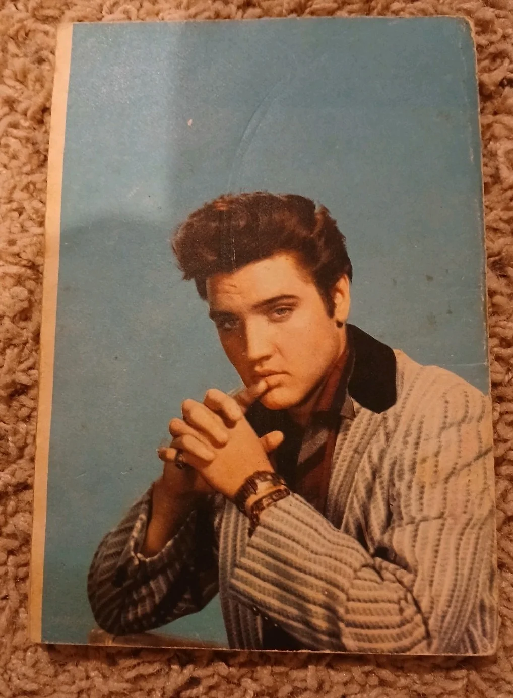 ELVIS PRESLEY * JSA * Signed Italian Photobook Undedicated Autograph, image 3