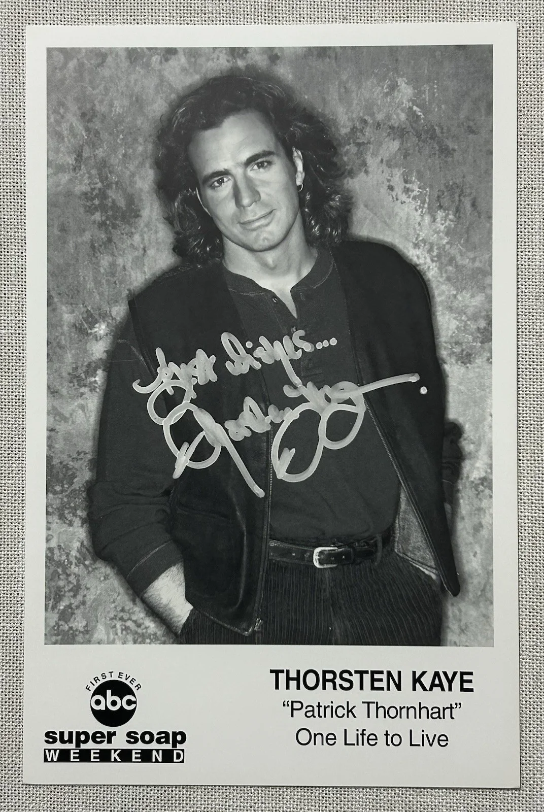 4 Days Of Our Lives Hand Signed Photos Kassie Depaiva Christopher Douglas LOOK, изображение 5