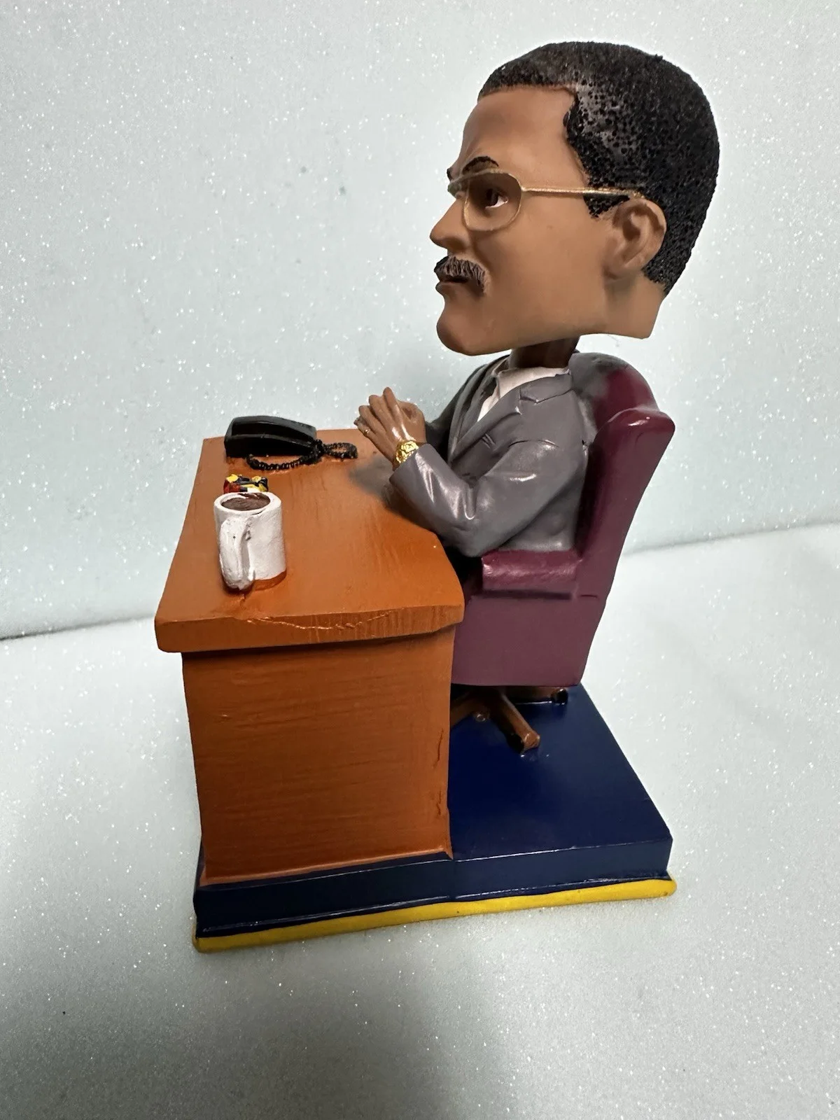 Jackie Chiles Signed Bobblehead-seinfeld-phil Morris-rare, image 2