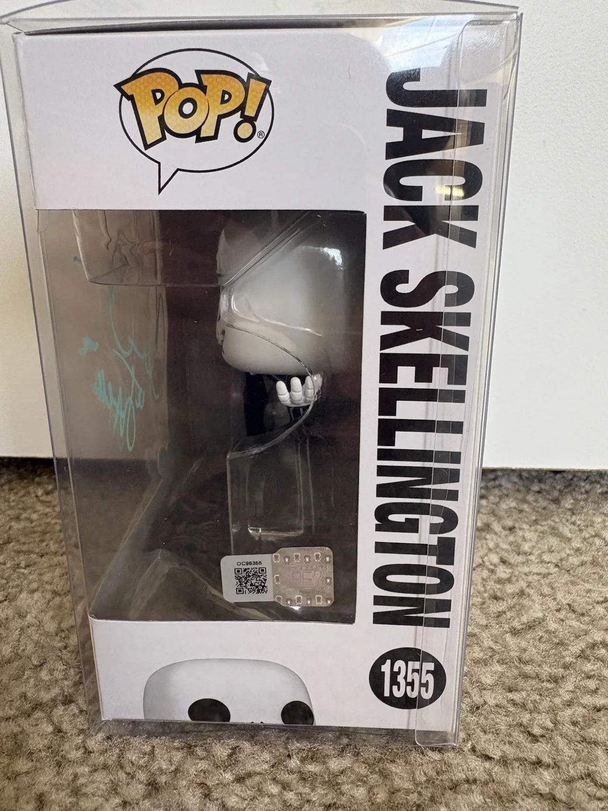 Chris Sarandon Signed Jack Skellington Funko #1355 Nightmare Before Christmas, image 2