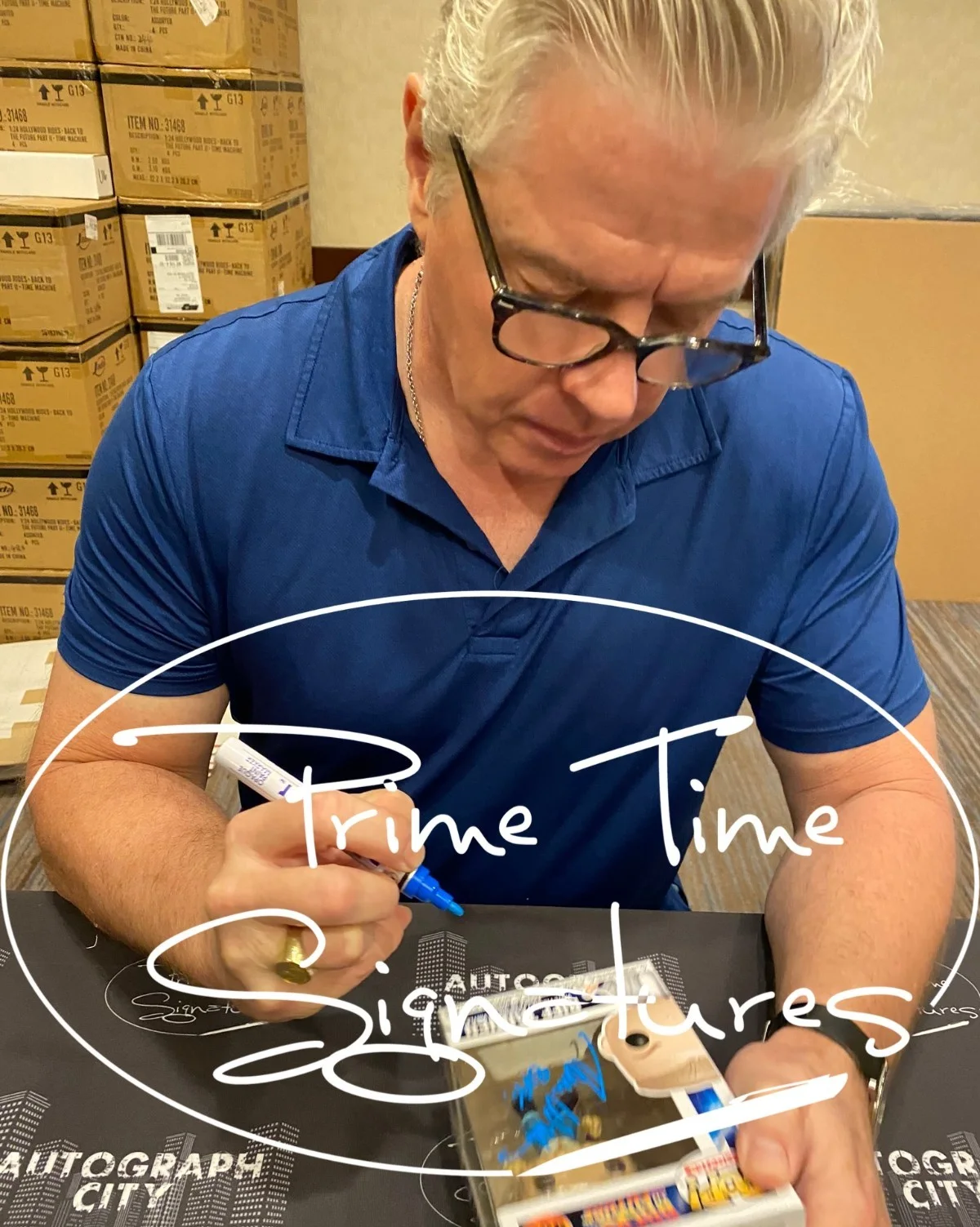 Tom Wilson — Tom Wilson Signed Biff Funko Back to the Future Autograph Beckett Witness, image 3