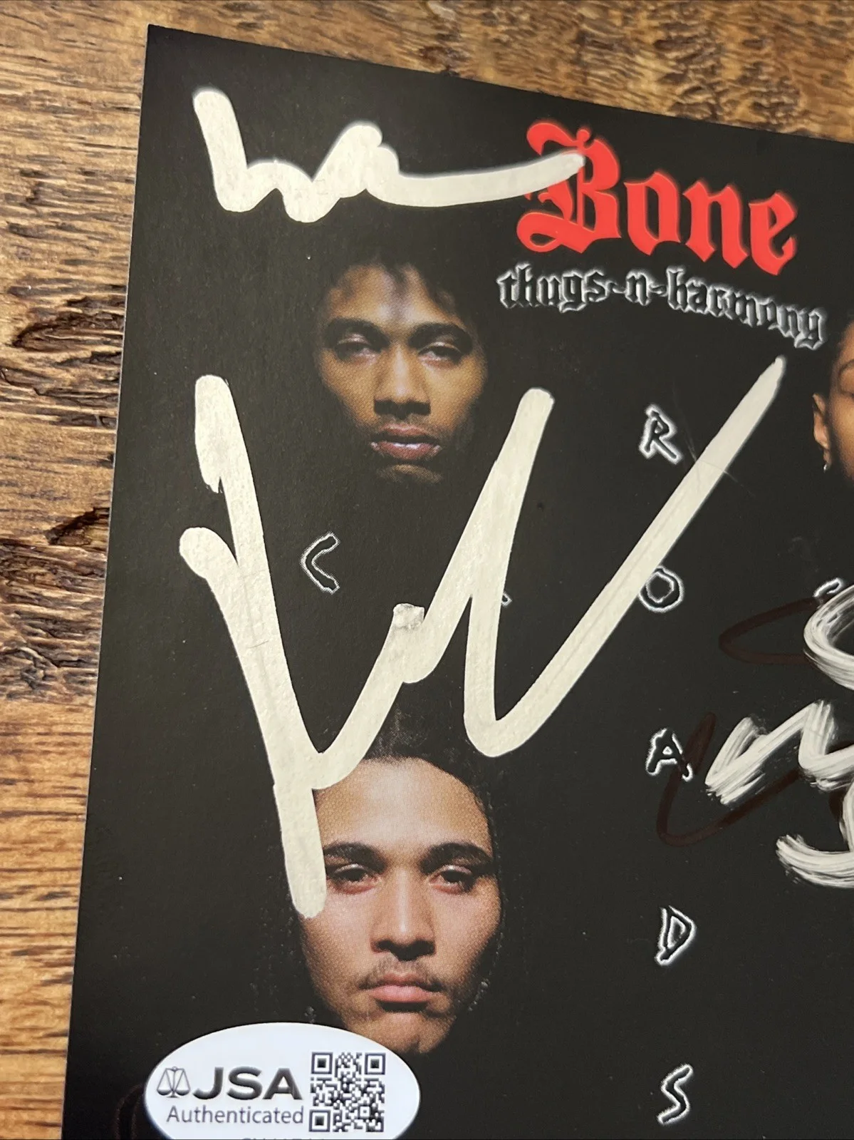 Bone Thugs N Harmony Signed Tha Crossroads CD JSA Coa Wish Layzie Krayzie, image 3