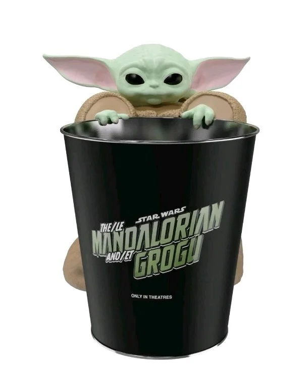 The Mandalorian and Grogu Odeon Popcorn Bucket Collectors Edition- In Hand, image 2