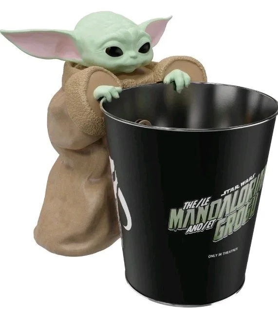 The Mandalorian and Grogu Odeon Popcorn Bucket Collectors Edition- In Hand, image 3