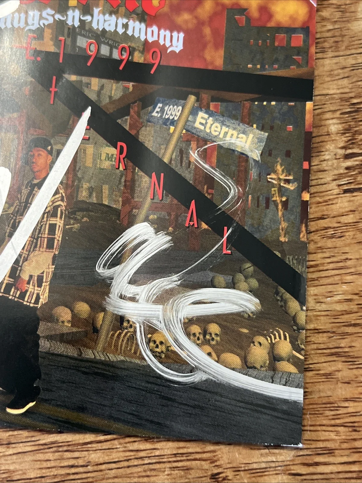 Bone Thugs N Harmony Signed E 1999 Eternal CD JSA Coa Wish Layzie Krayzie, image 4