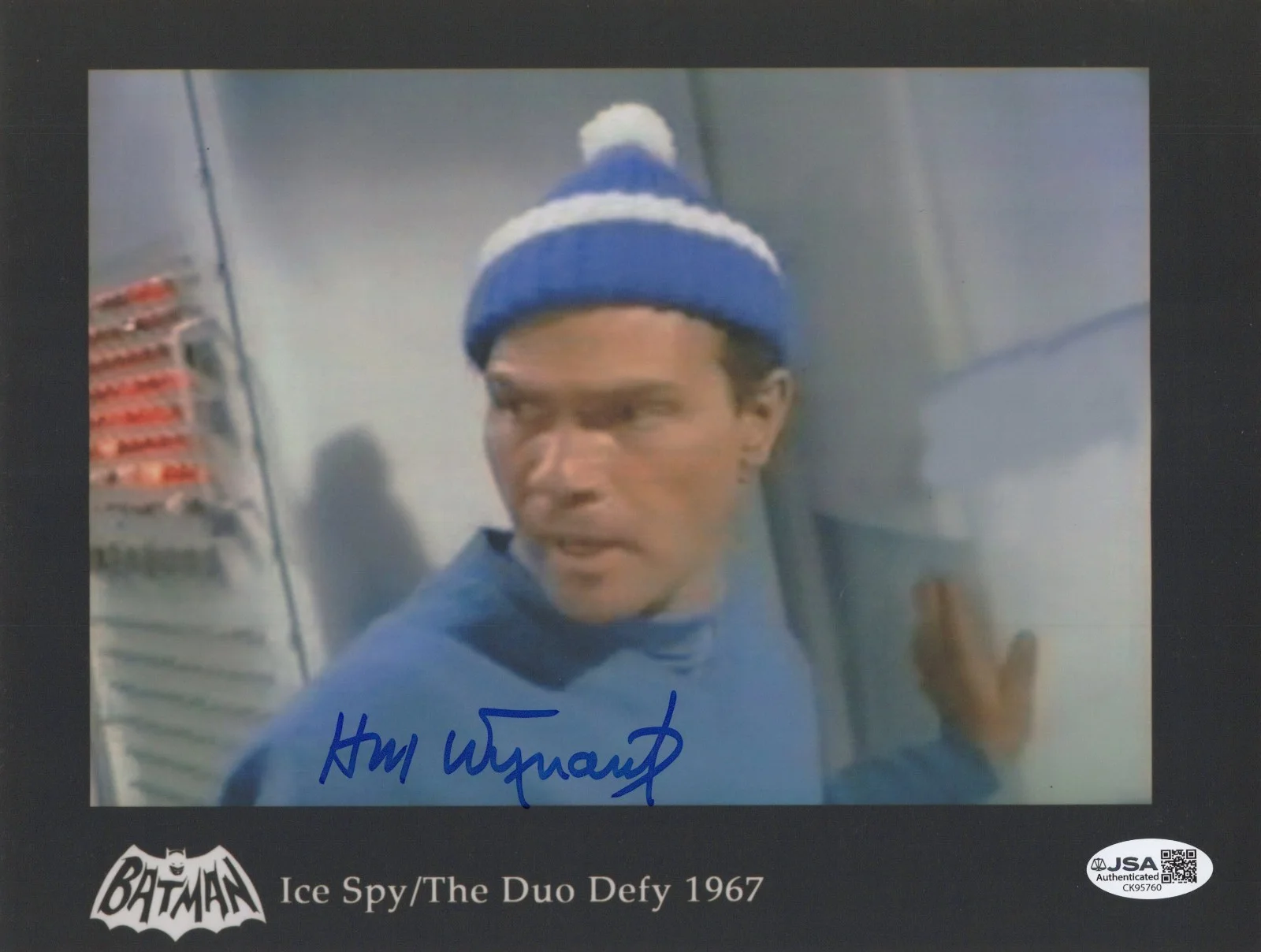 H.M. WYNANT — H.M. WYNANT Signed BATMAN 8x10 Photo FROSTY Authentic Autograph JSA COA CERT