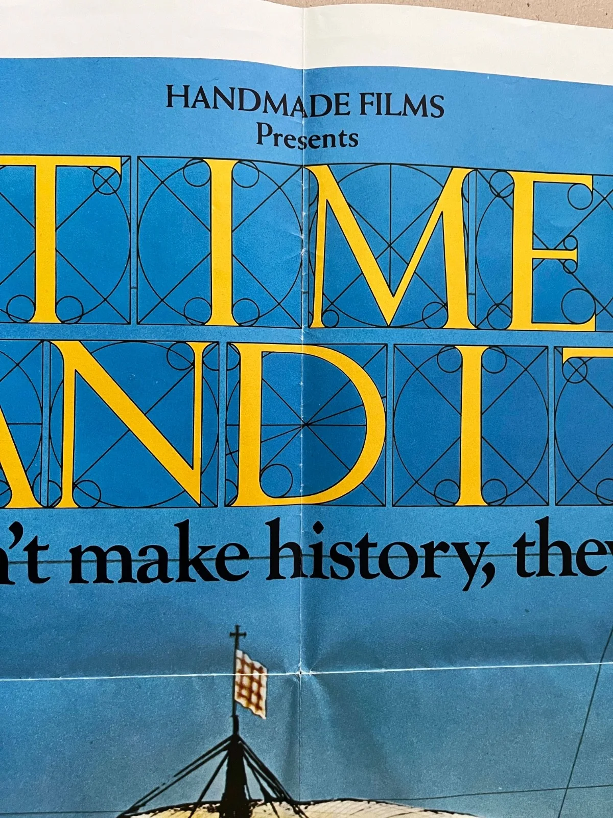 Time Bandits - John Cleese 1981 USA Original Vintage Poster One Sheet 27" x 41", изображение 2