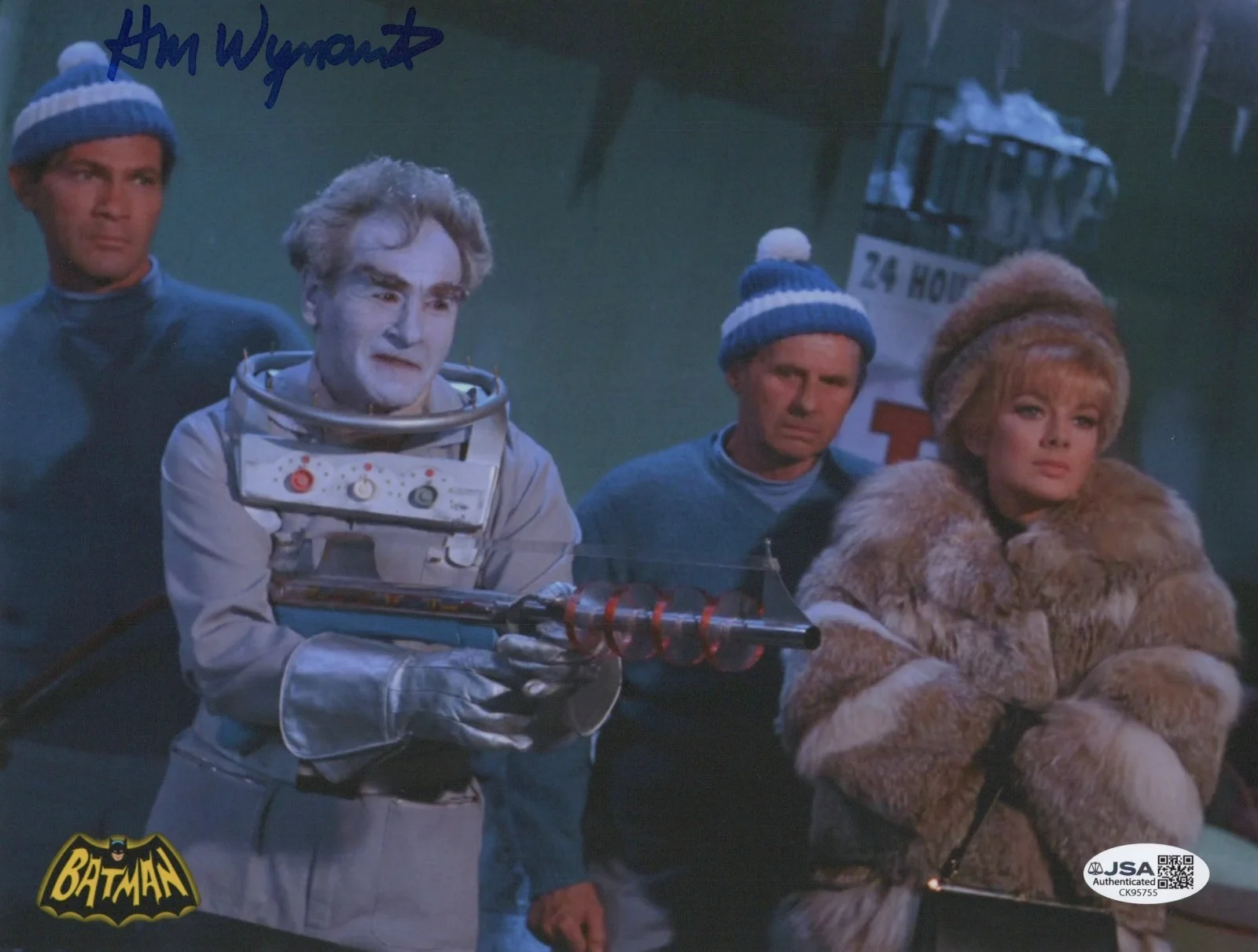 H.M. WYNANT — H.M. WYNANT Signed BATMAN 8x10 Photo FROSTY Authentic Autograph JSA COA CERT