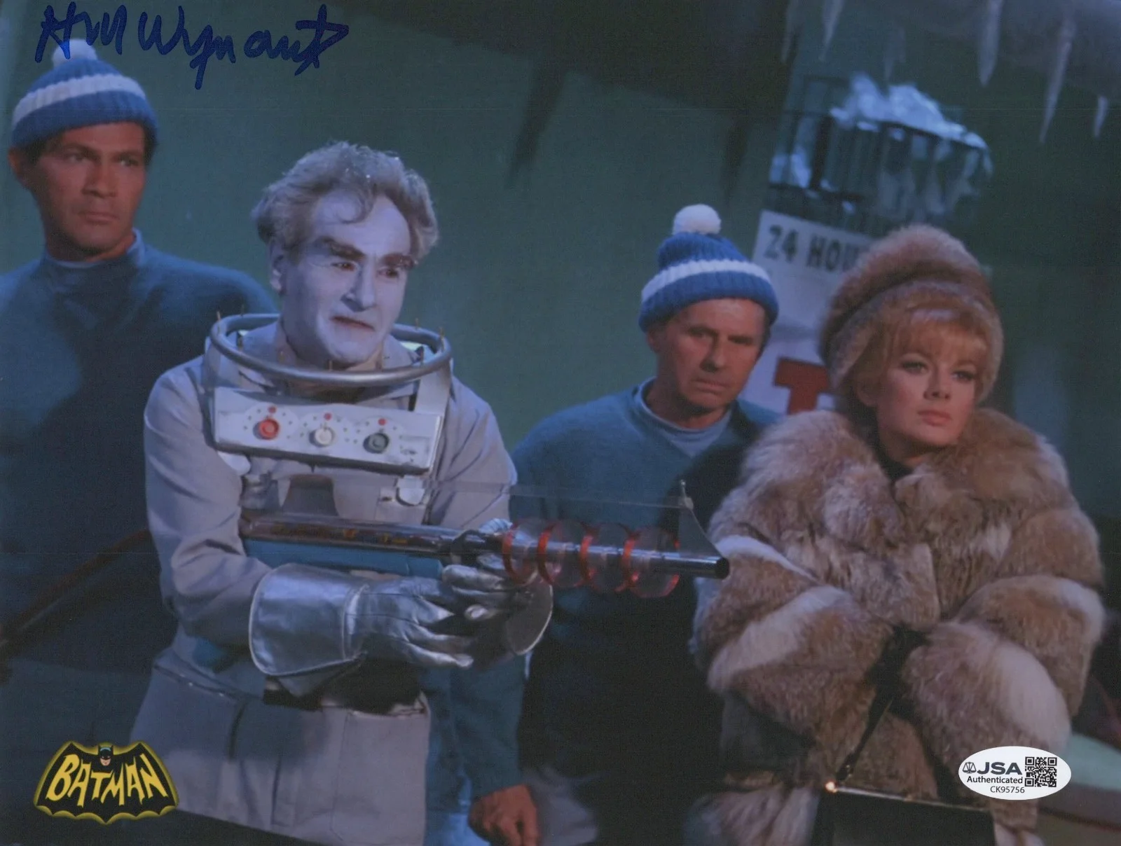 H.M. WYNANT — H.M. WYNANT Signed BATMAN 8x10 Photo FROSTY Authentic Autograph JSA COA CERT
