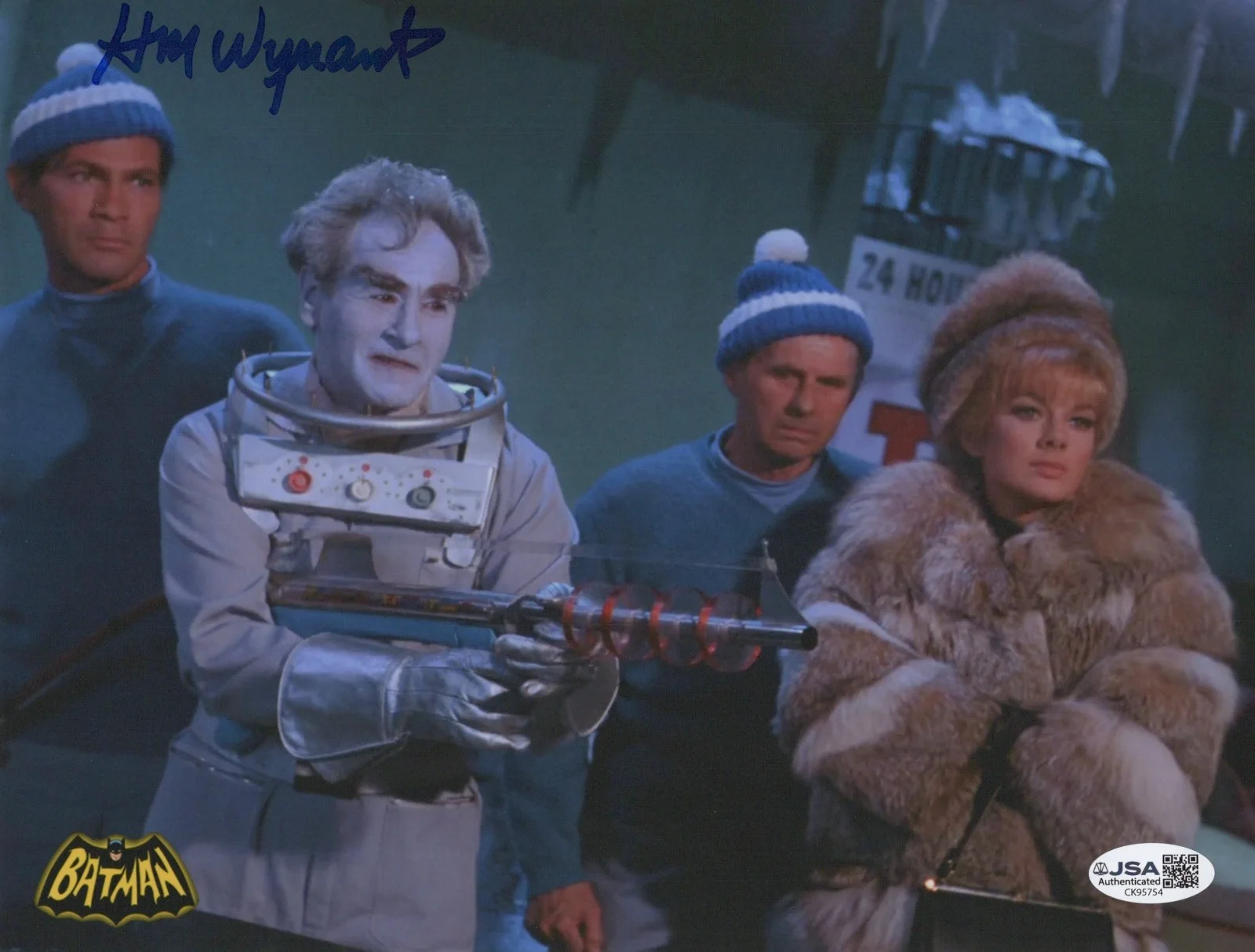 H.M. WYNANT — H.M. WYNANT Signed BATMAN 8x10 Photo FROSTY Authentic Autograph JSA COA CERT