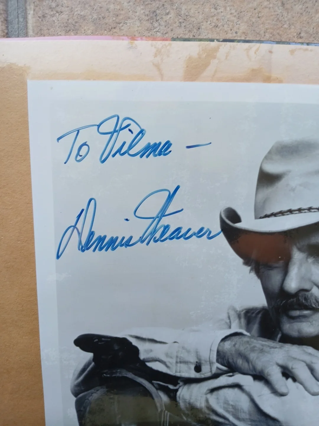Dennis Weaver — DENNIS WEAVER - INSCRIBED PHOTOGRAPH SIGNED, image 2
