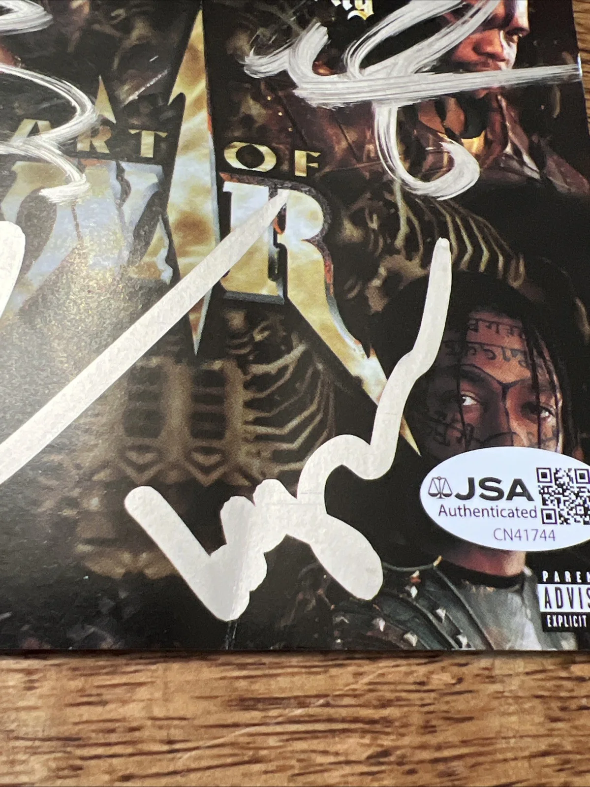 Bone Thugs N Harmony Signed The Art Of War CD JSA Coa Wish Layzie Krayzie Flesh, изображение 2