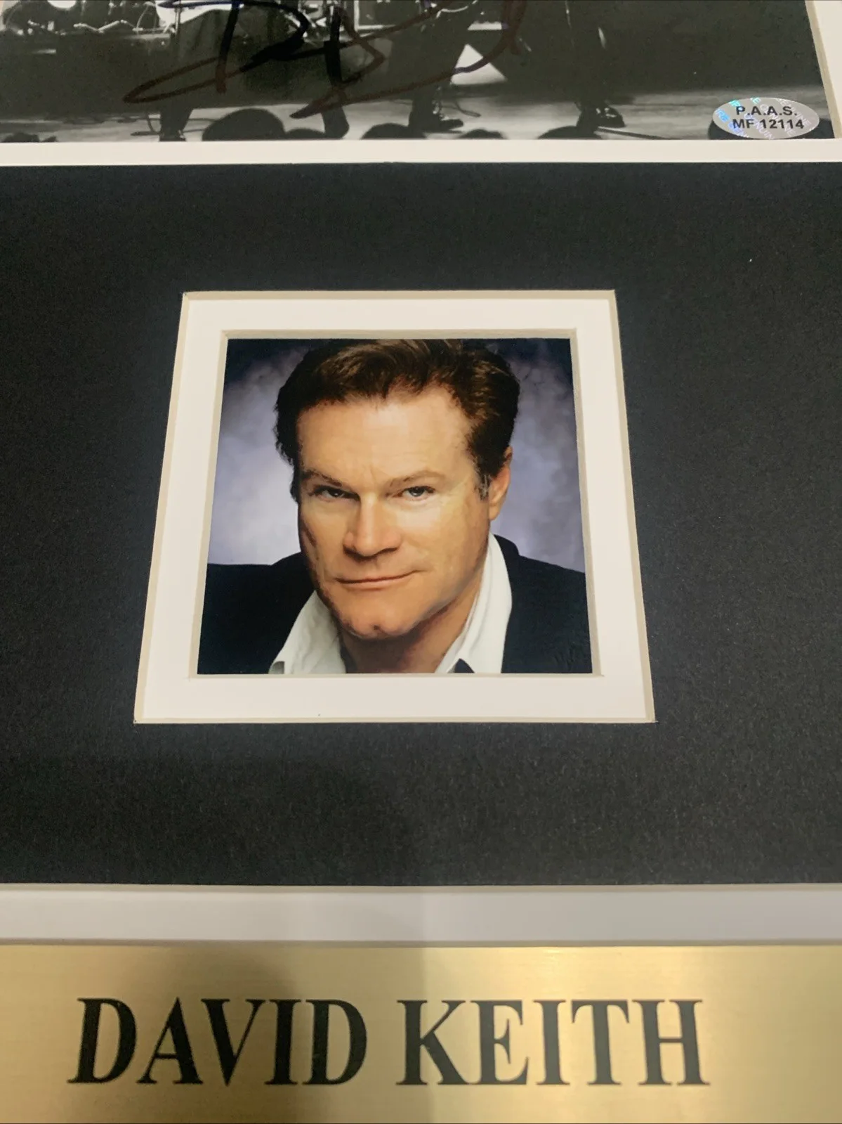 David Keith Signed Multi-photo Display Collage Memorabilia, image 3