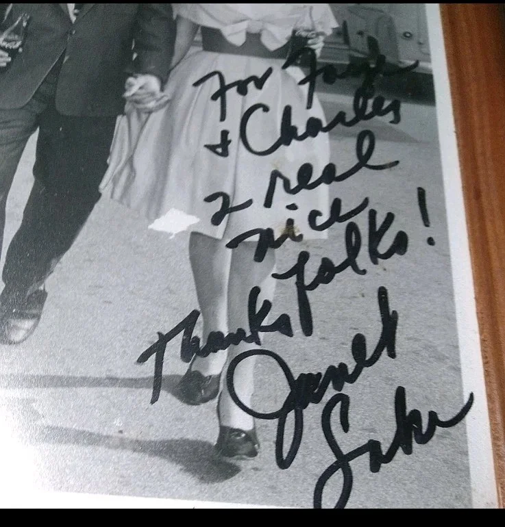 janet lake — Janet Lake Autographed w/ Ricky Nelson Celeb Promo signed in person UNFRAMED, изображение 4