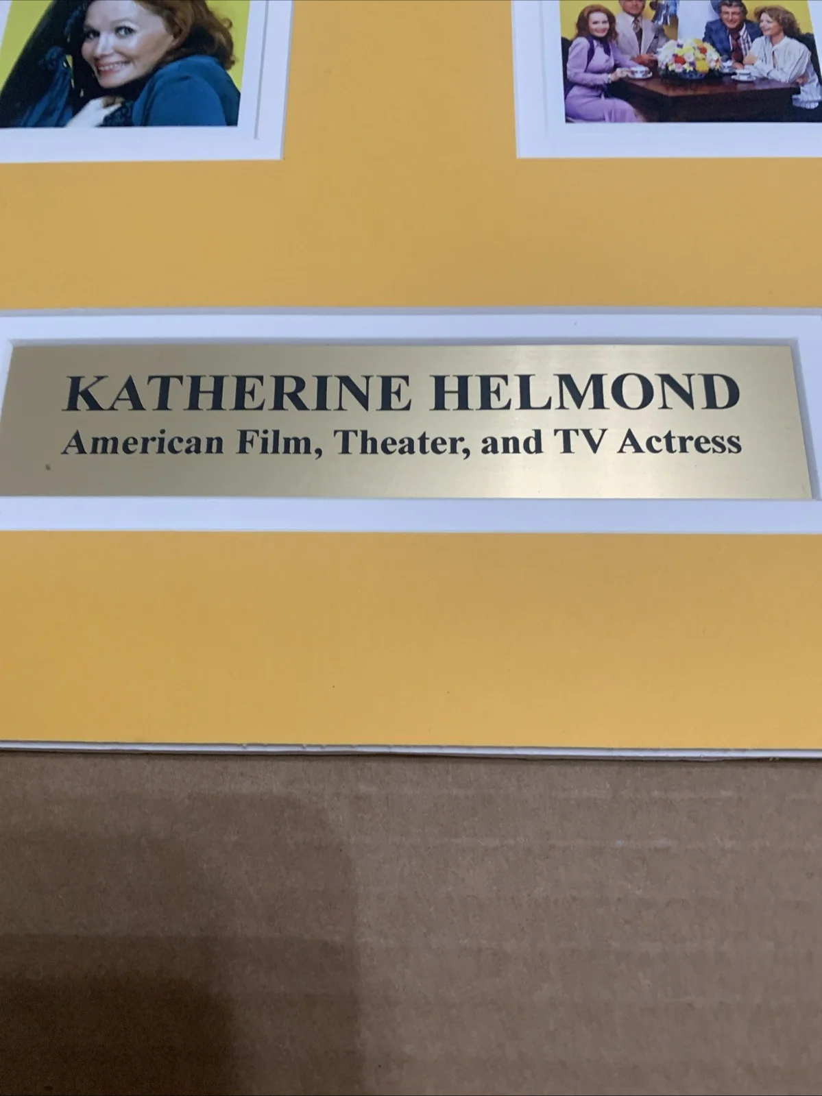 Katherine Helmond Signed Multi-photo Display Collage Memorabilia, image 5