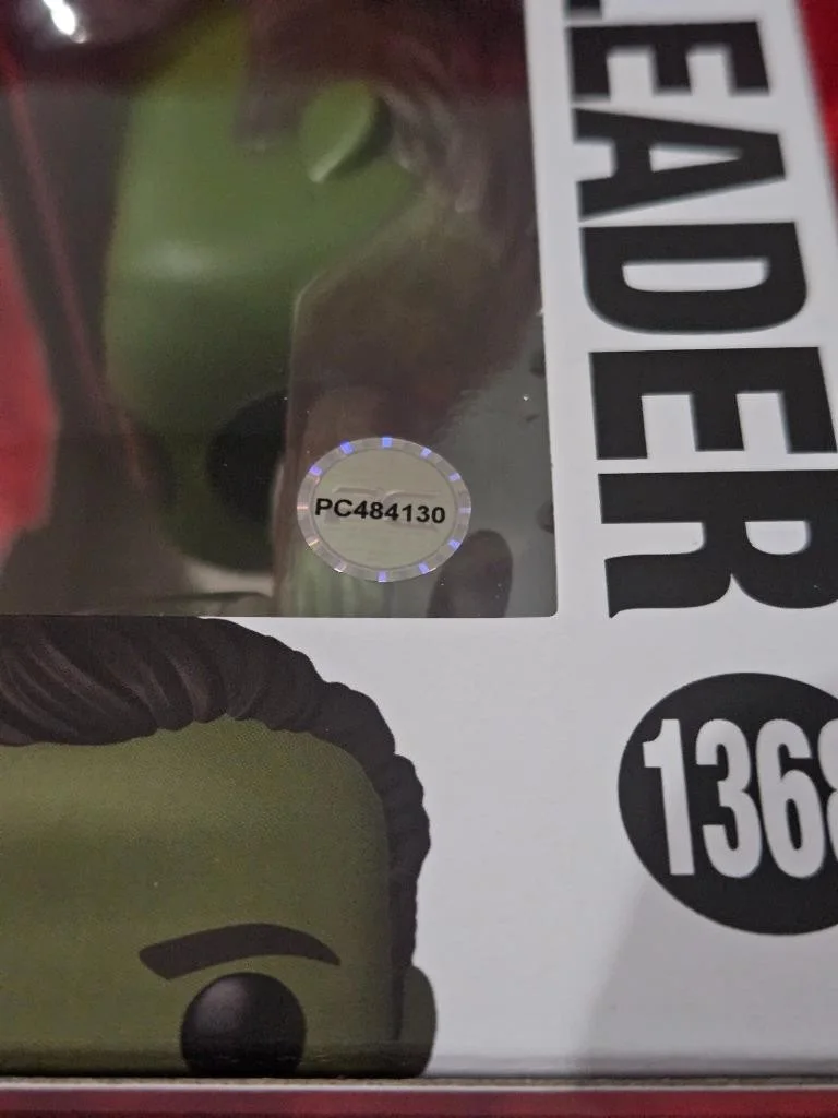 TIM BLAKE — TIM BLAKE HAND SIGNED AUTOGRAPHED FUNKO POP! 1368 LEADER CAPTAIN AMERICA W/ COA, изображение 4