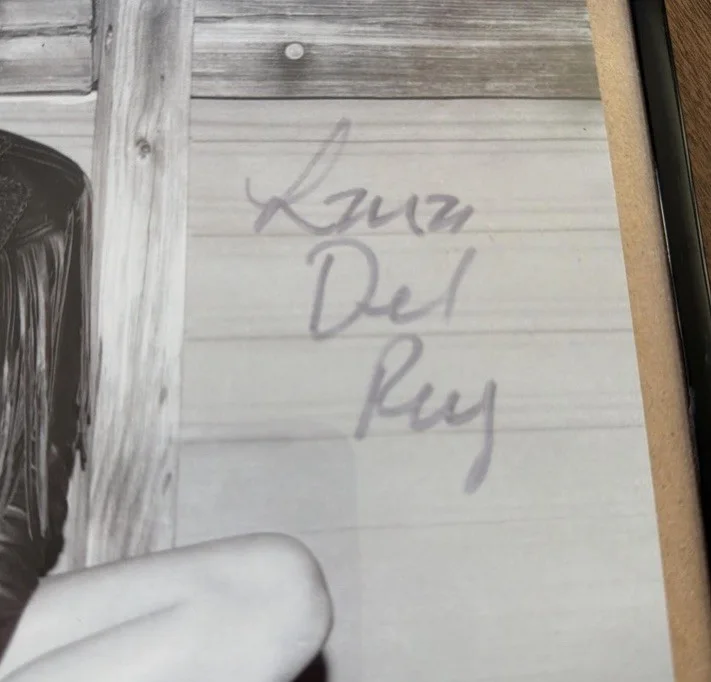 Lana Del Rey Autographed Litho, image 2
