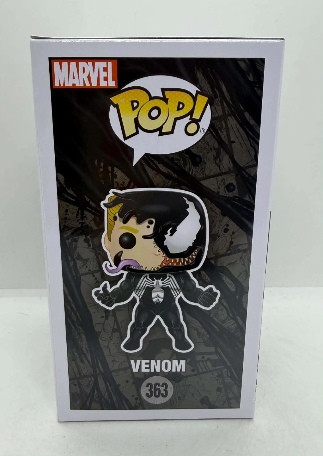 todd mcfarlane — Todd McFarlane Signed Marvel Venom Funko Pop #363 SWAU, image 4