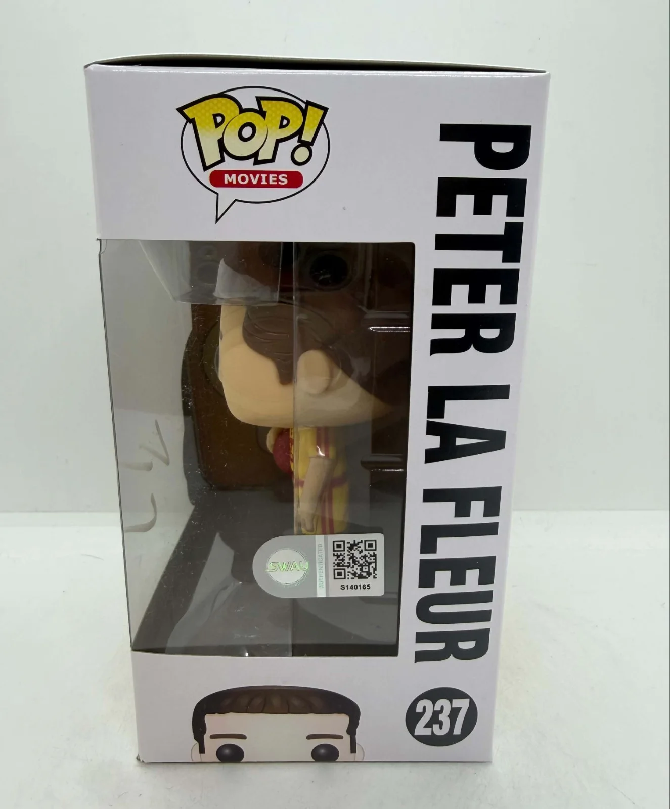 vince vaughn — Vince Vaughn Signed Dodgeball Peter La Fleur Funko Pop #237 SWAU, image 2