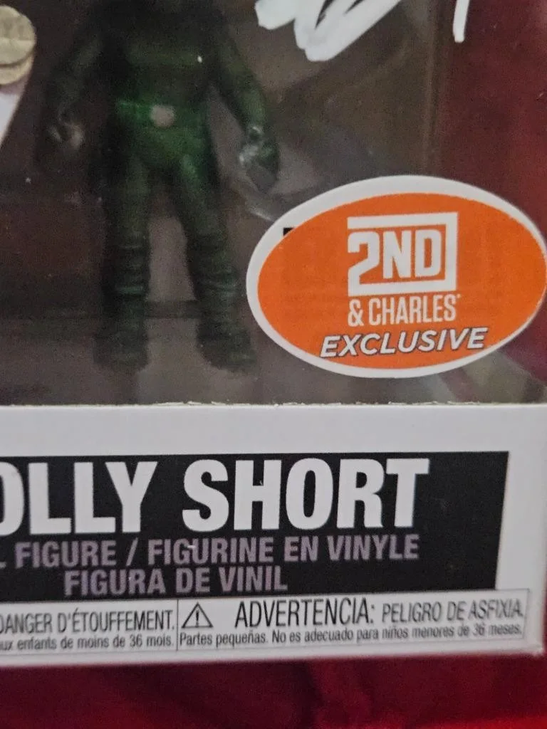 LARA MCDONNELL — LARA MCDONNELL SIGNED AUTOGRAPHED FUNKO POP! 572 ARTEMIS FOWL HOLLY SHORT W/ COA, изображение 4
