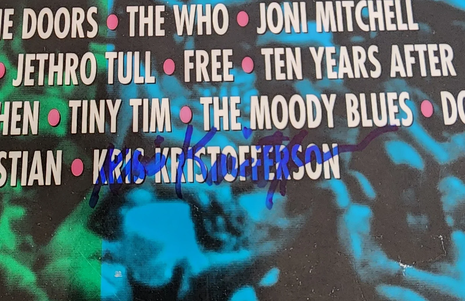 Kris Kristofferson & John Sebastian Signed Message To Love Laserdisc Box Set RAD, image 3