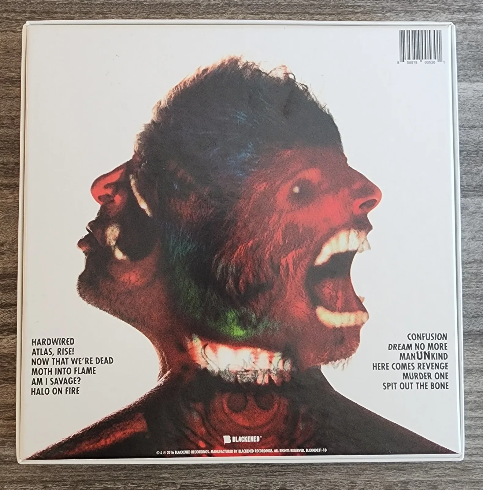 Lars Ulrich Signed Metallica - Hardwired Vinyl Record Box LEGEND RAD, изображение 4