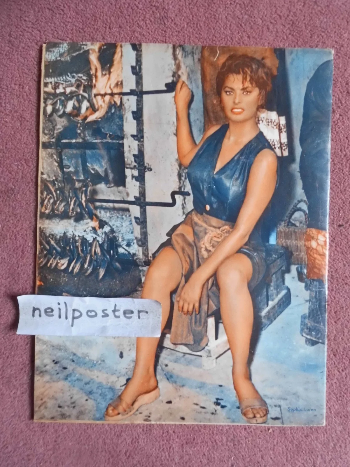 PARIS-HOLLYWOOD (1955) SOPHIA LOREN COVER with racy colour photos, изображение 2