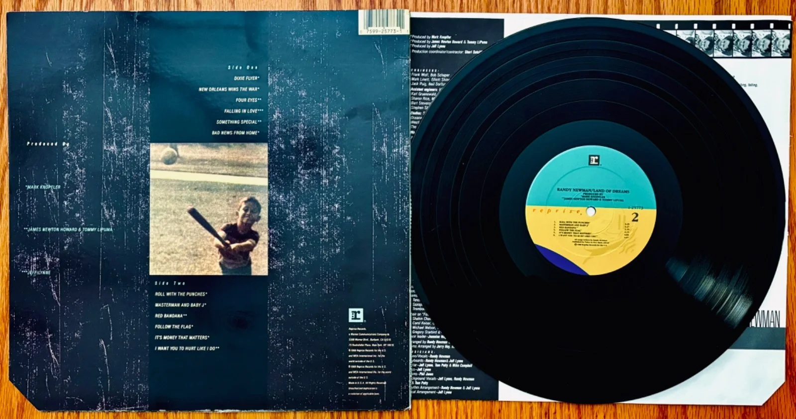 RANDY NEWMAN Signed LAND OF DREAMS Album~Near Mint Vinyl~Toy Story~Short People, изображение 2