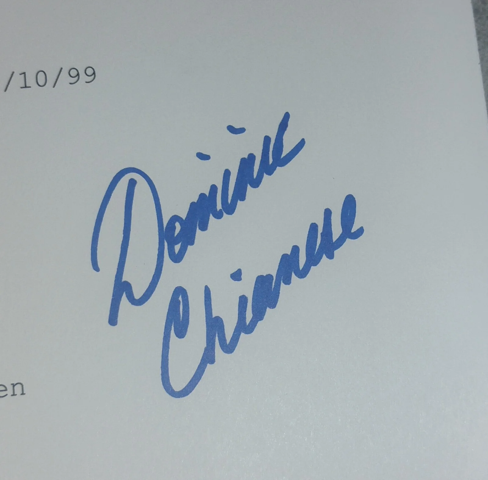The Sopranos 3x Cast Hand Signed Script COA Dominic Chianese, Vincent Pastore, изображение 3