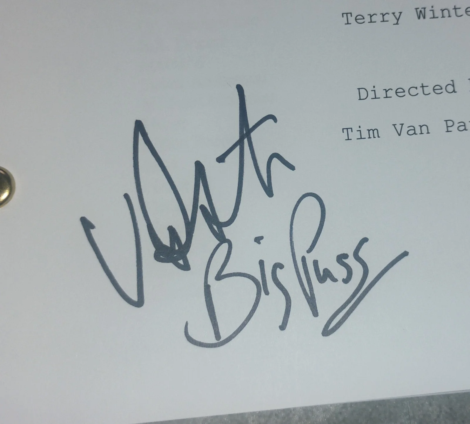The Sopranos 3x Cast Hand Signed Script COA Dominic Chianese, Vincent Pastore, изображение 5
