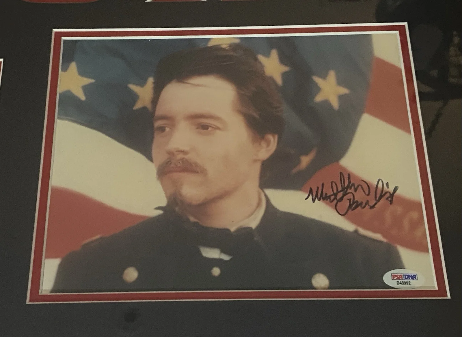 Denzel, Washington, Matthew Broderick — Denzel, Washington Matthew Broderick Signed Glory Photos Psa Authentication!, image 3