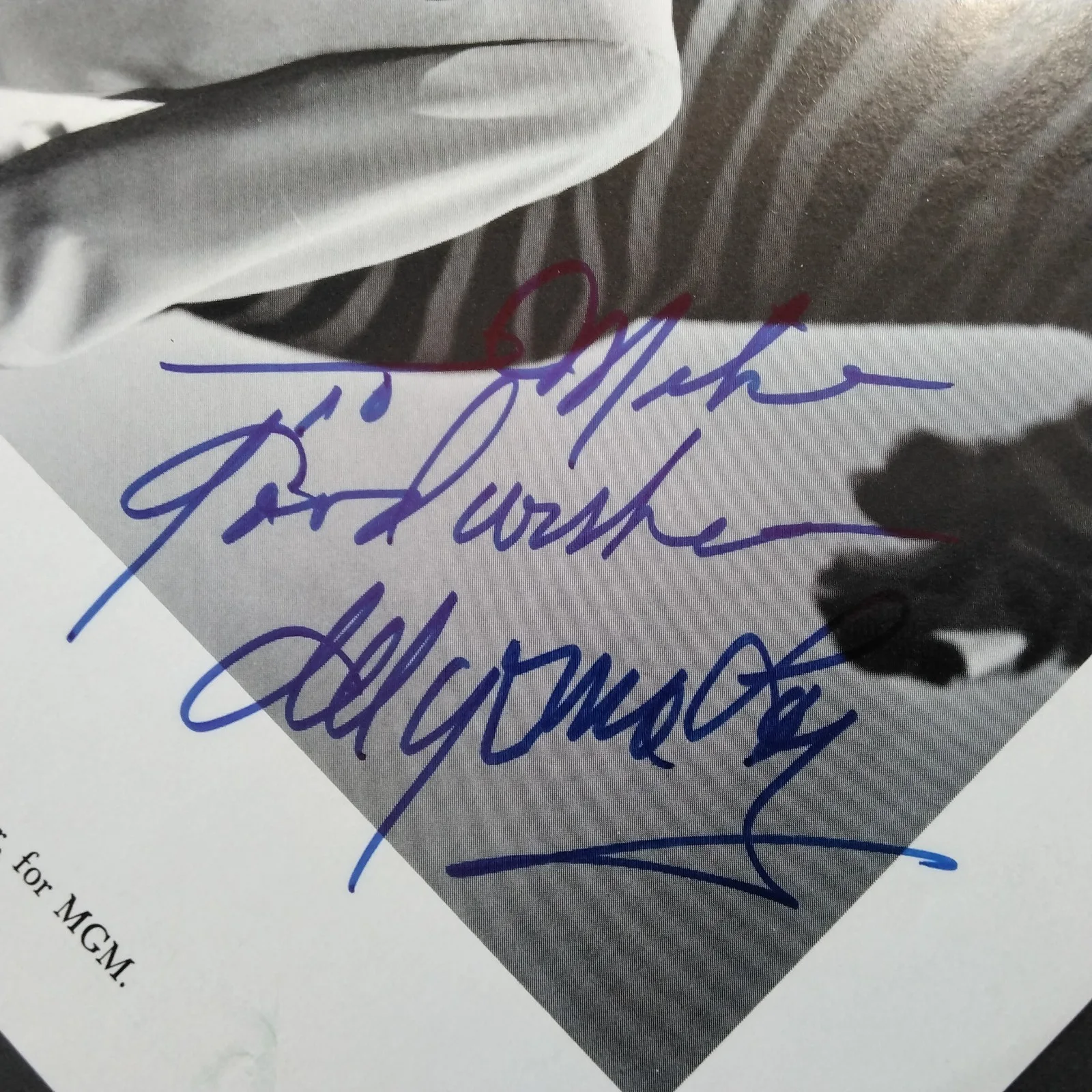 Myrna Loy SIGNED Photo MGM Movie Actress Thin Man Mr. Blandings Best Years Lives, изображение 5