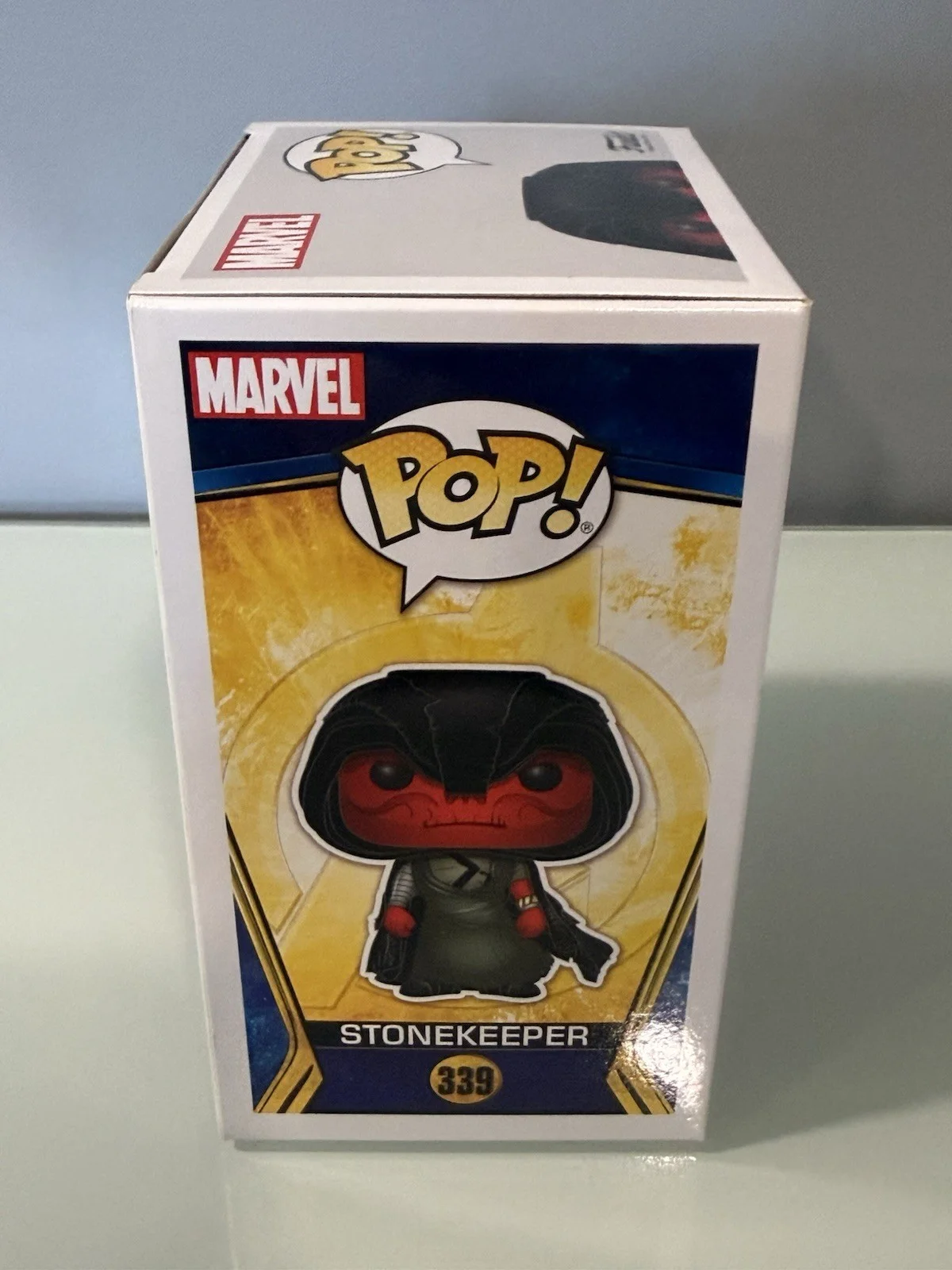 Ross Marquand — Ross Marquand Signed Funko POP! Avengers: Infinity War - Stonekeeper - JSA COA, image 4