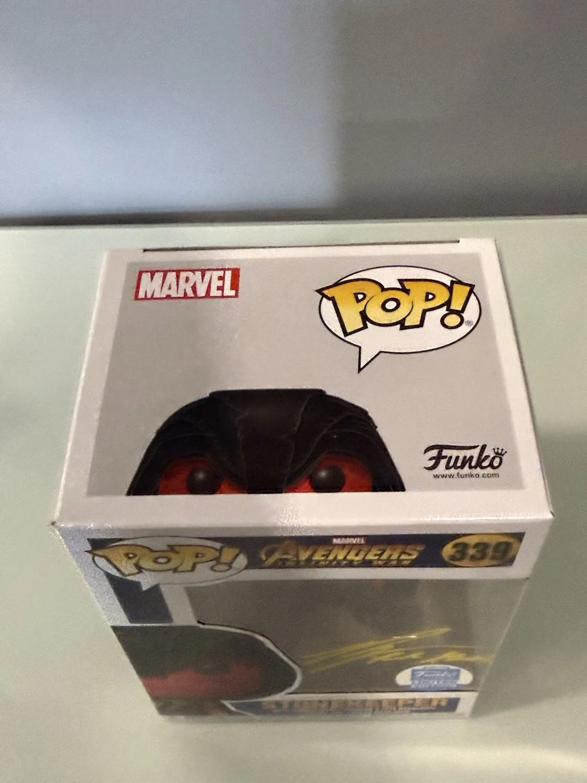 Ross Marquand — Ross Marquand Signed Funko POP! Avengers: Infinity War - Stonekeeper - JSA COA, image 5