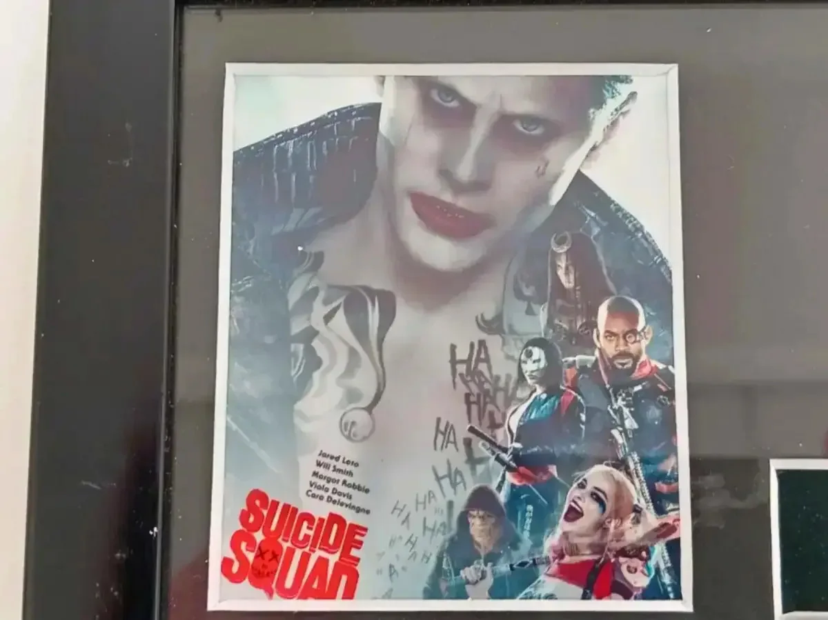 Suicide Squad Framed 35mm Film Cell Display Kapow Entertainment COA 7" x 6", изображение 5