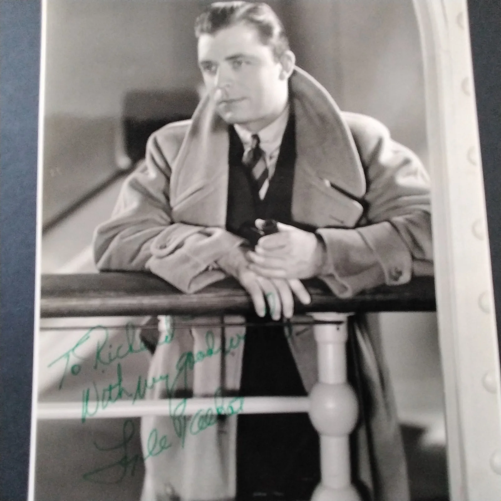 Lyle Talbot SIGNED Photo Movie Actor Warners Plan 9 Outer Space Batman Superman, изображение 3