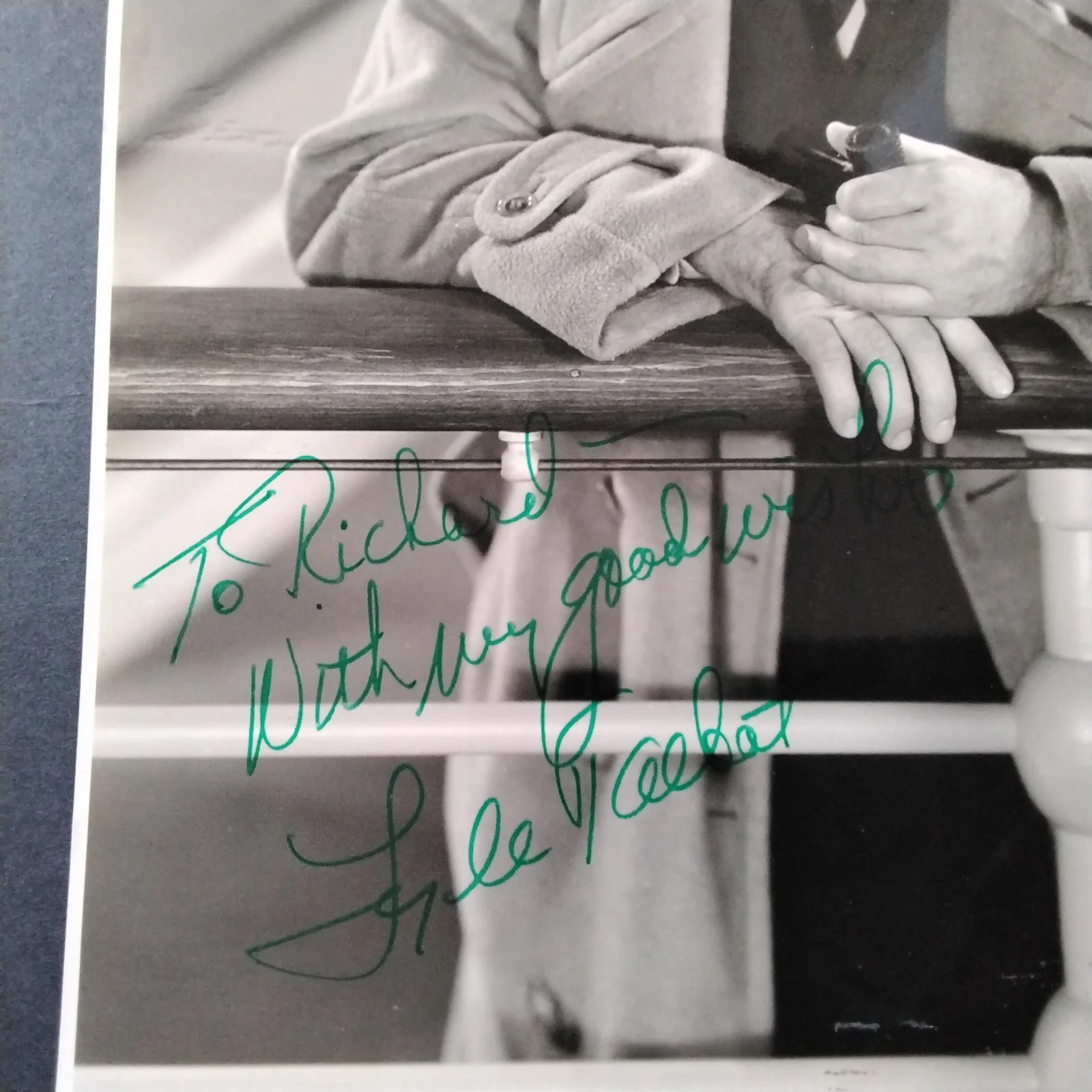 Lyle Talbot SIGNED Photo Movie Actor Warners Plan 9 Outer Space Batman Superman, изображение 5