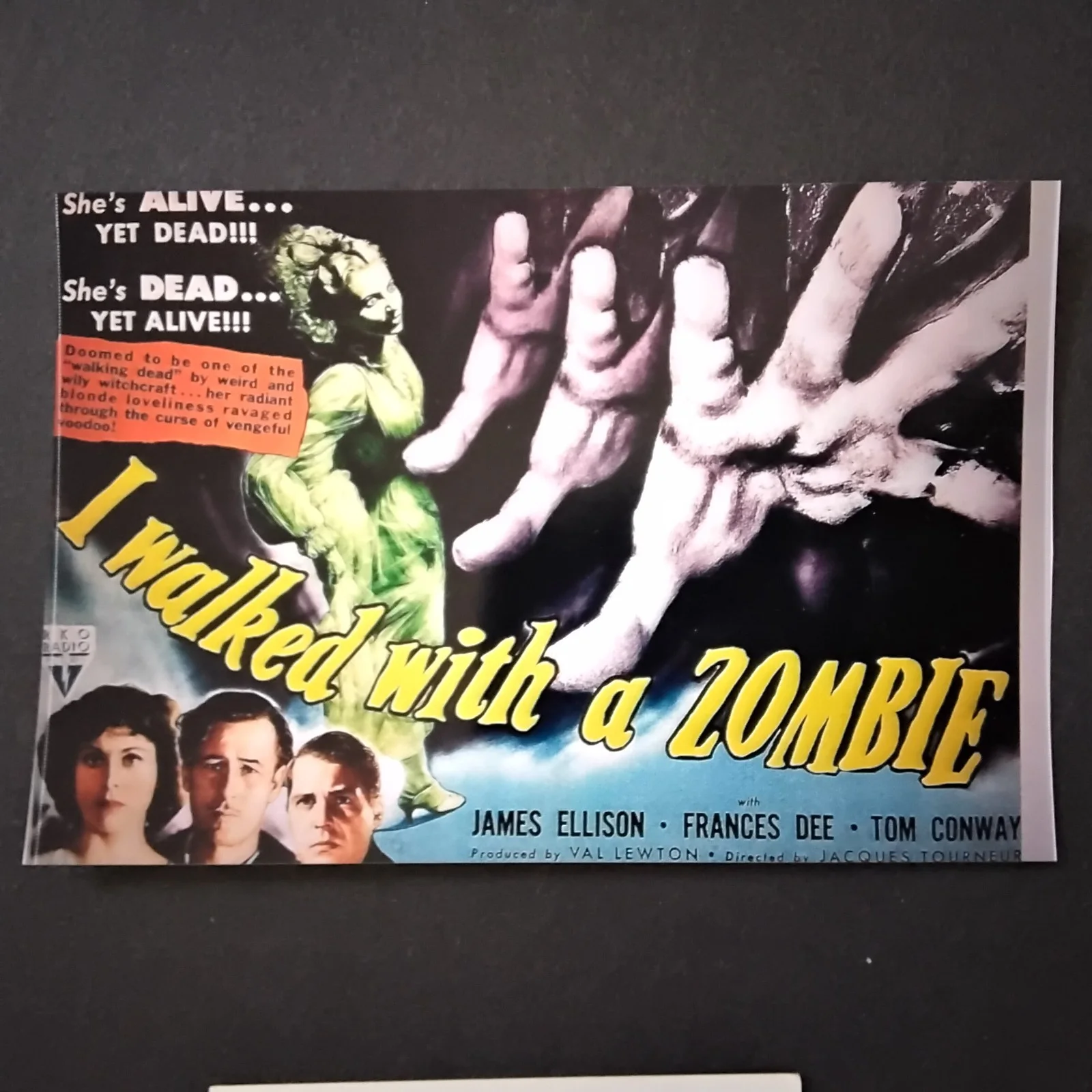 Frances Dee SIGNED Card Photo Movie Actress Little Women Walked Zombie Mad Love, изображение 5