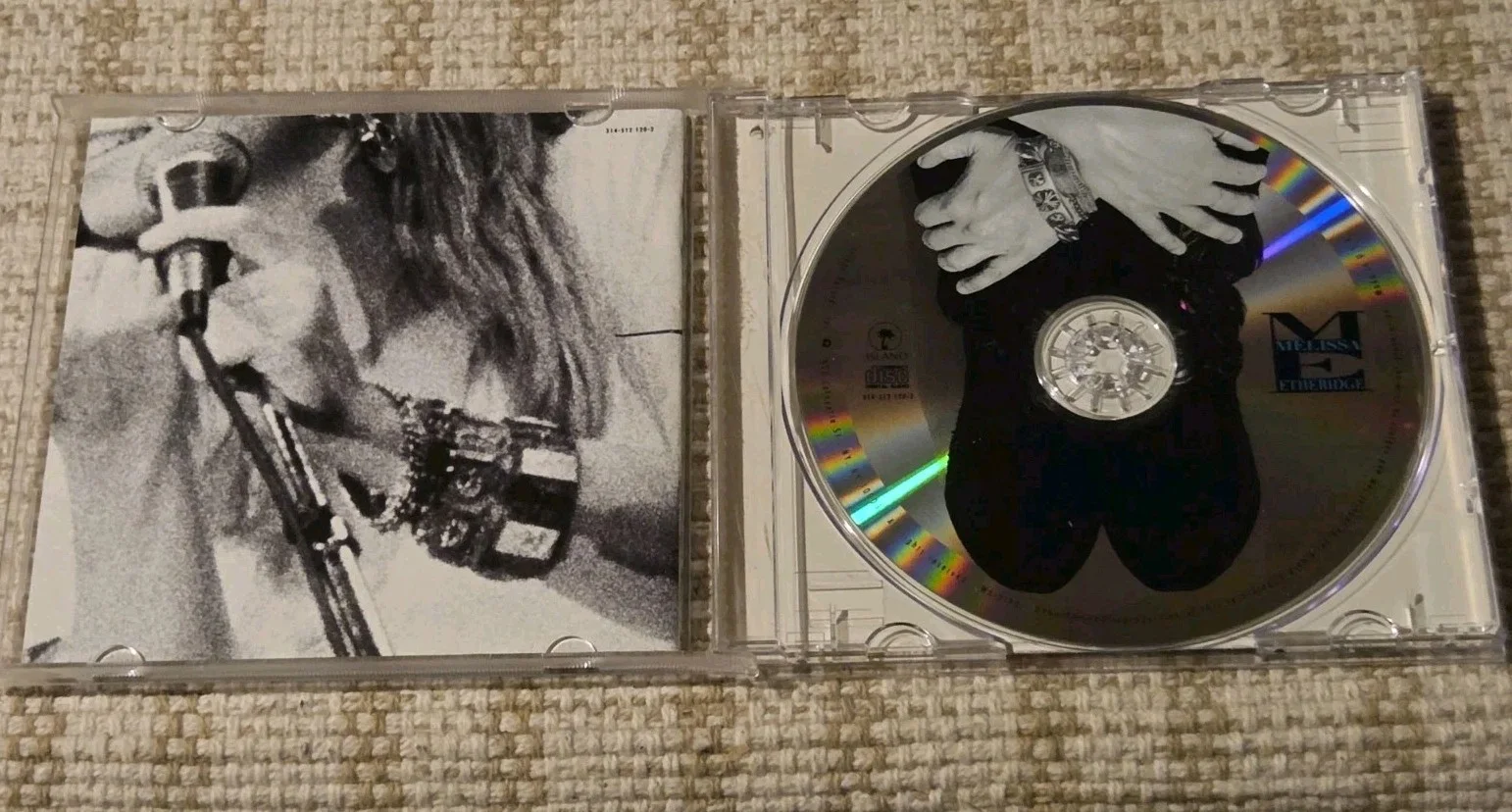 Melissa Etheridge – NEVER ENOUGH - Signed Autograph CD Cover, image 3