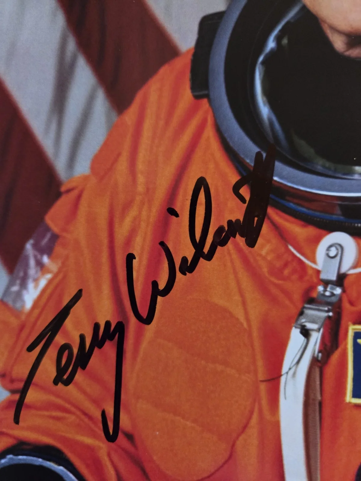 TERRY WILCUTT — Terrence W. Wilcutt 4X SPACE SHUTTLE Astronaut Signed NASA 8x10 LITHO PHOTO, изображение 4