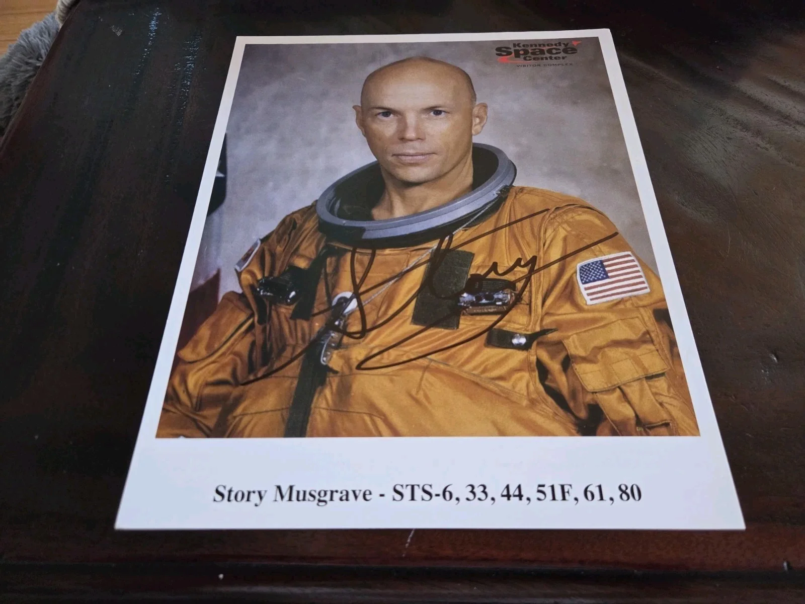 Story Musgrave — Story Musgrave 6X Space Shuttle Astronaut hand signed NASA 8x10 LITHO PHOTO, image 5