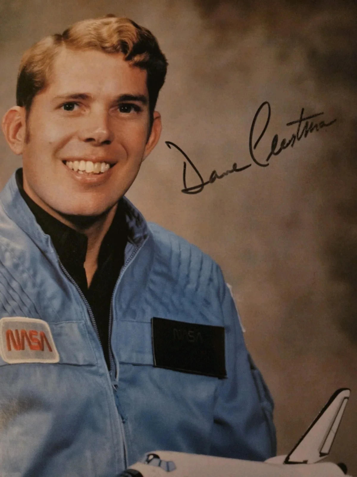 David Leestma — David Leestma 3X Space Shuttle Astronaut Signed Original NASA 8x10 Litho Photo, изображение 4