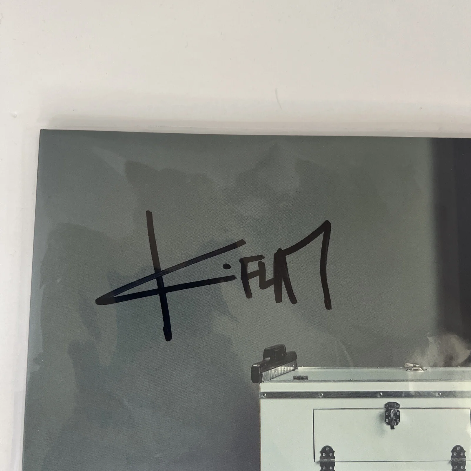 K.Flay Mono Signed Coke Bottle Clear Vinyl Autographed LP K. Flay Cover In Hand!, изображение 3