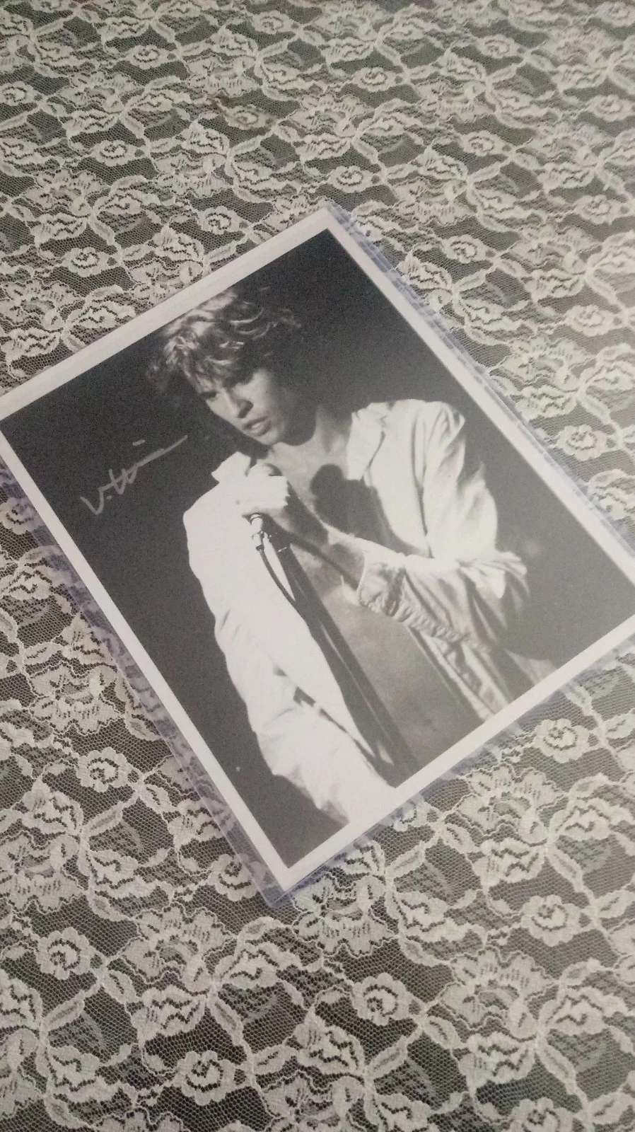 VAL KILMER — SIGNED Val Kilmer THE DOORS Jim Morrison Actor RIP RARE Photo HTF AUTOGRAPHED, изображение 2