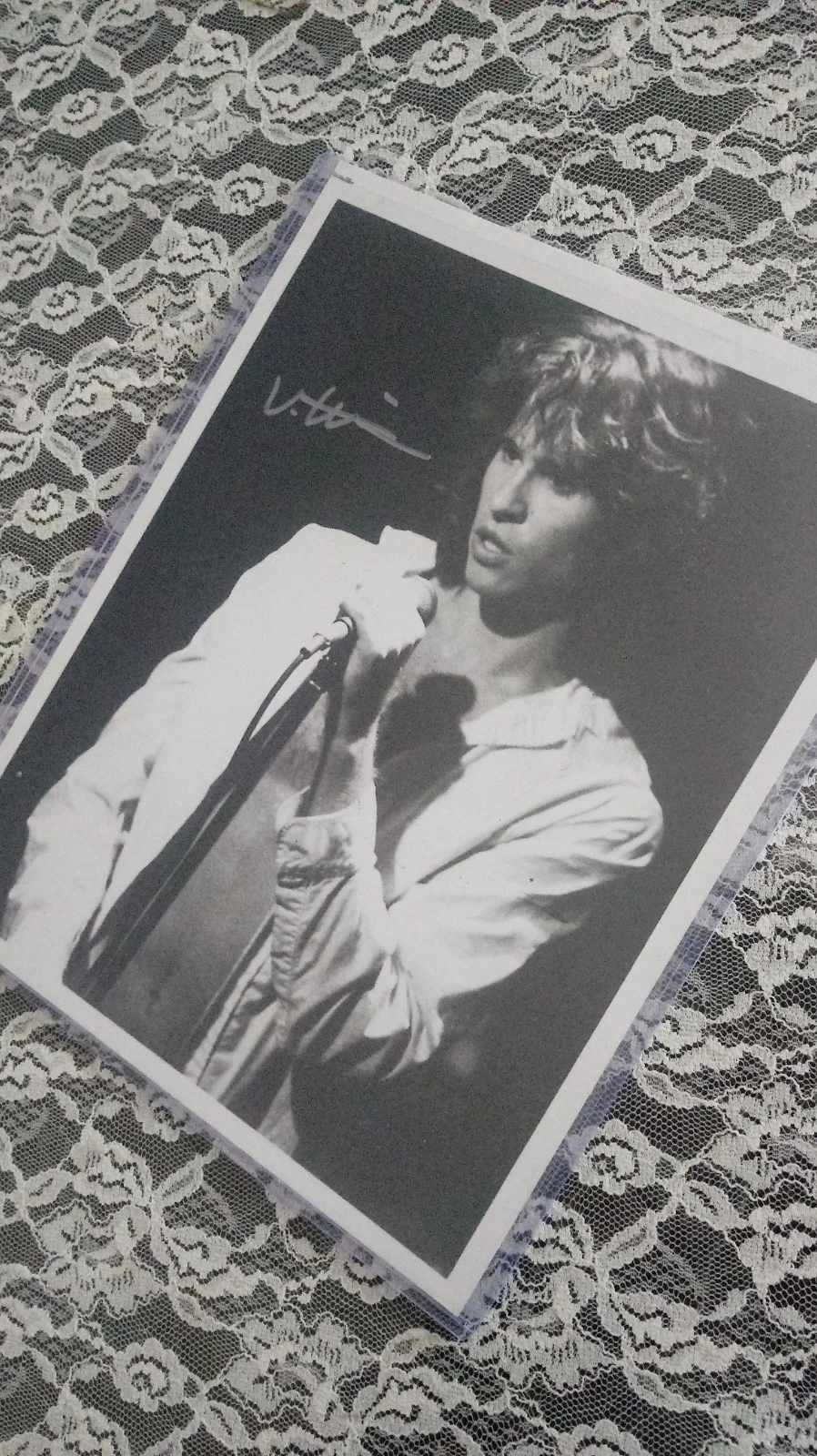 VAL KILMER — SIGNED Val Kilmer THE DOORS Jim Morrison Actor RIP RARE Photo HTF AUTOGRAPHED, изображение 3
