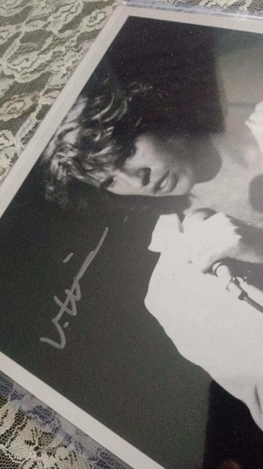 VAL KILMER — SIGNED Val Kilmer THE DOORS Jim Morrison Actor RIP RARE Photo HTF AUTOGRAPHED, изображение 4