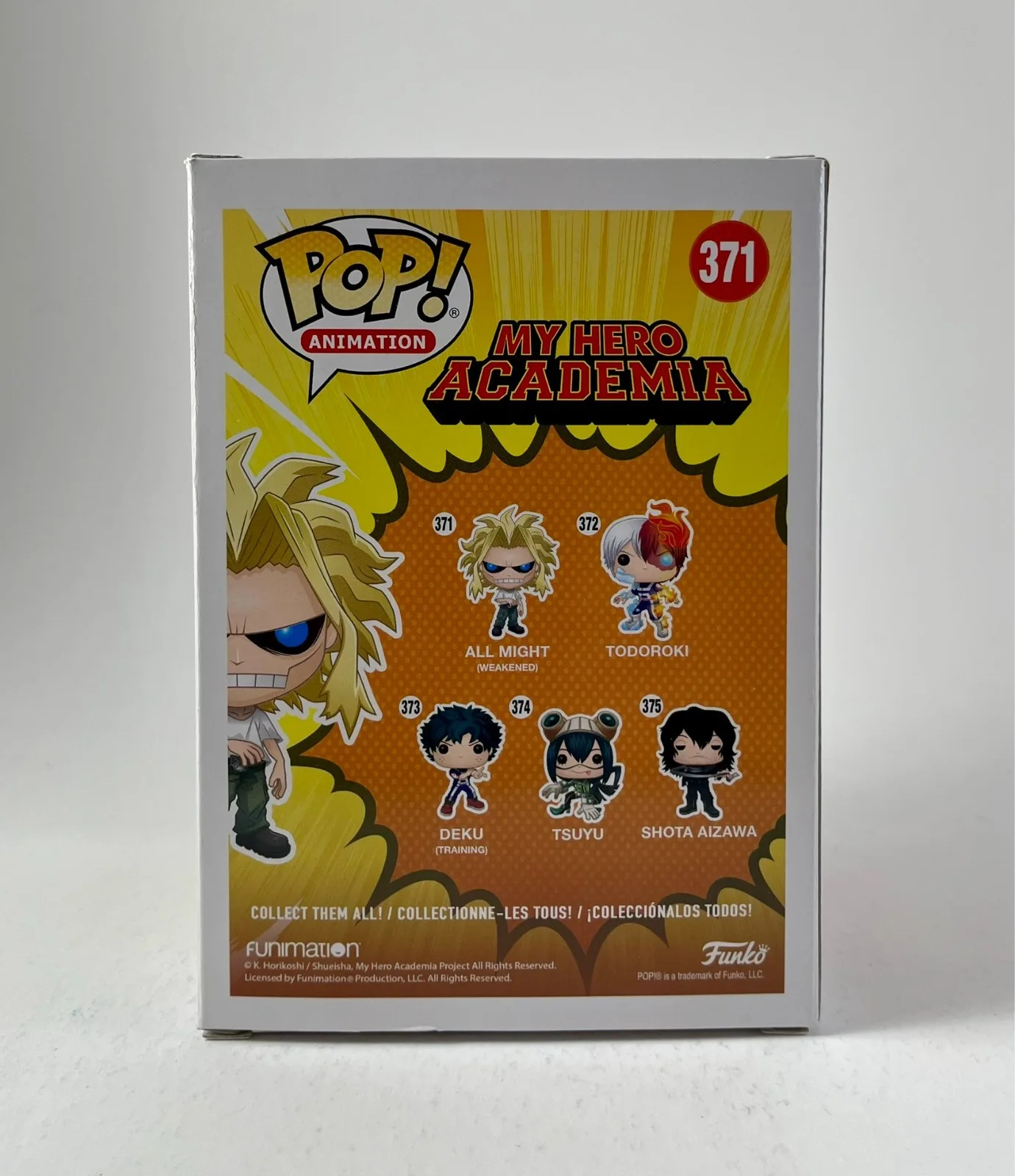 Chris Sabat — Chris Sabat Signed My Hero Academia All Might Weakened Funko POP! Vinyl JSA COA, изображение 5